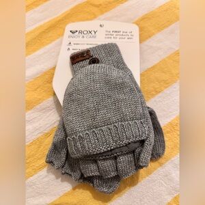 ROXY CONVERTIBLE GLOVES GRAY US SIZE (ONE SIZE )